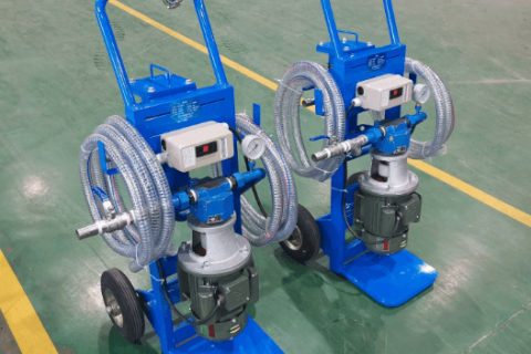 手提滤油机过滤器梗塞怎么办？